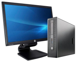 HP EliteDesk 800 G1 SFF + 24" Samsung SyncMaster S24A650S