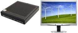 HP EliteDesk 800 G6 DM + Monitor Philips 240P4Q