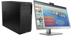 HP Z2 Tower G4 Workstation + HP EliteDisplay E243d