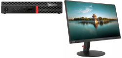 Lenovo ThinkCentre M920q Tiny + Lenovo ThinkVision T24i-10