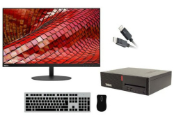Lenovo Thinkcentre M710s SFF + 27" Lenovo ThinkVision T27i-10